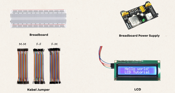 BLOO Prototyping Board, Power Supply, Jumpers and LCD